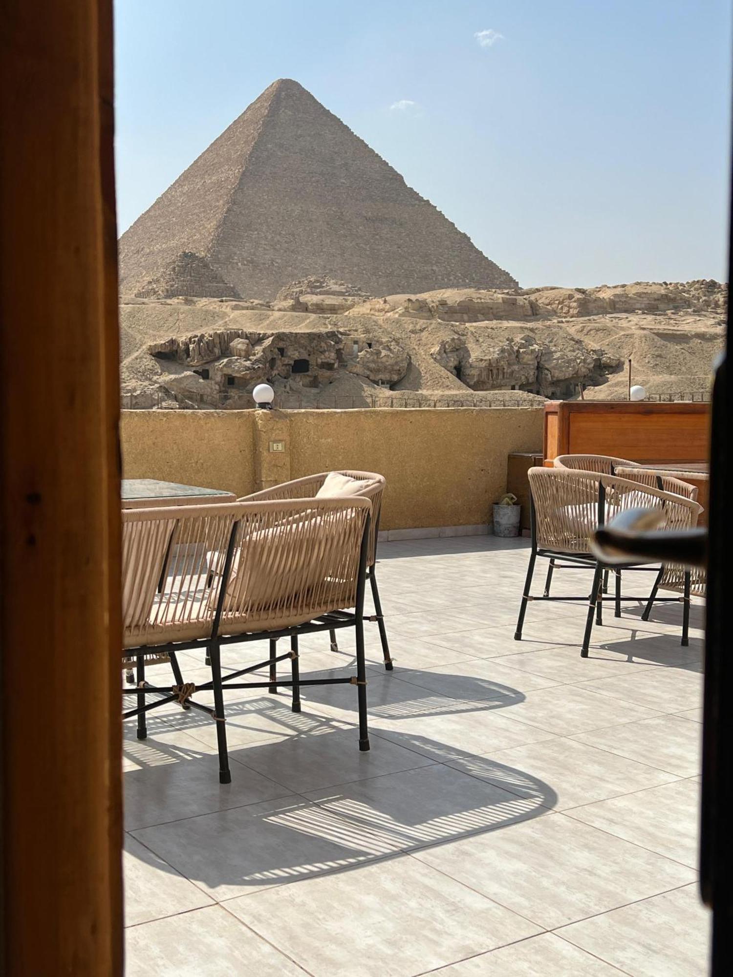 Отель Tamara Pyramids View Kafrat al Jabal Экстерьер фото