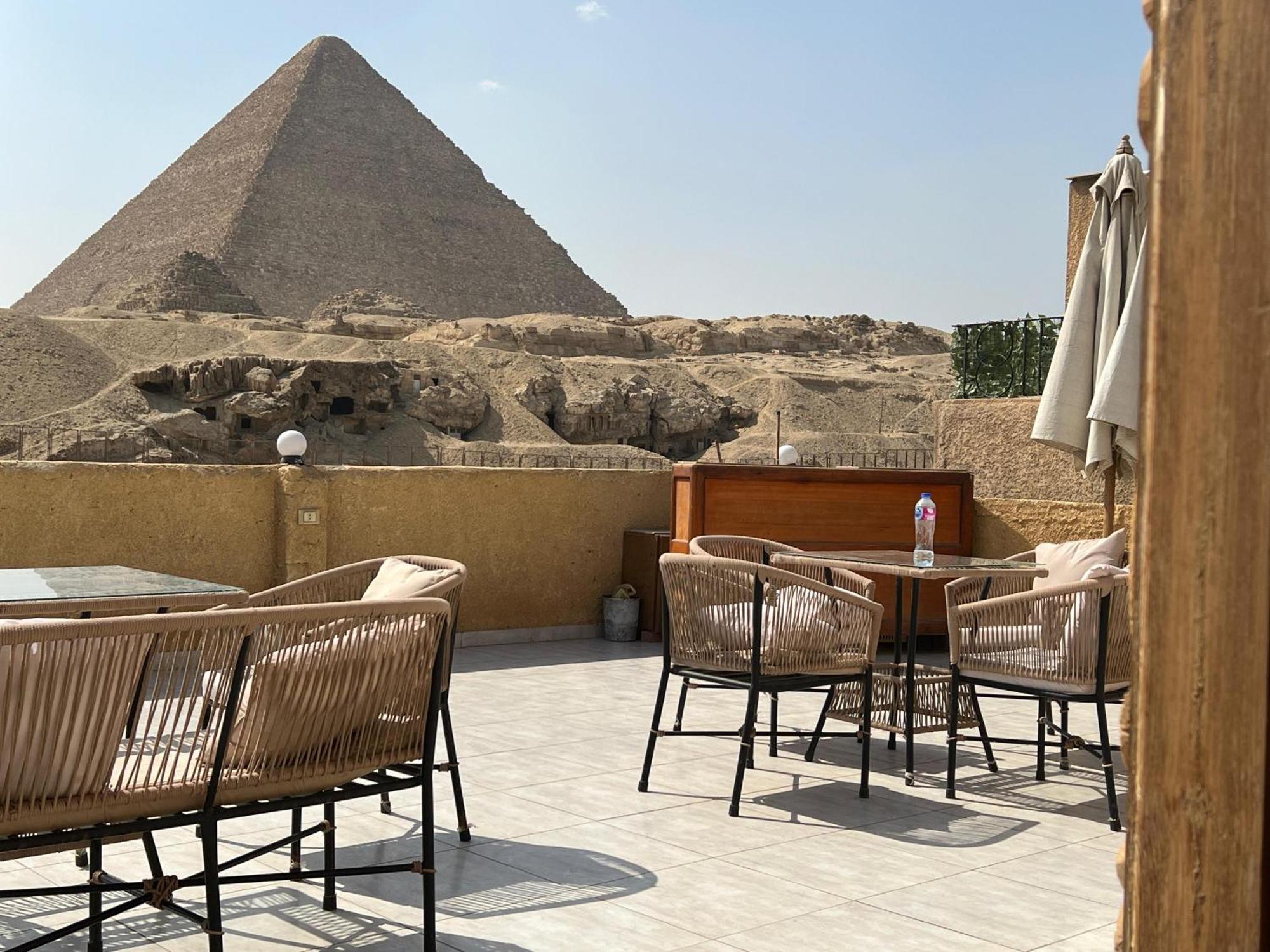 Отель Tamara Pyramids View Kafrat al Jabal Экстерьер фото