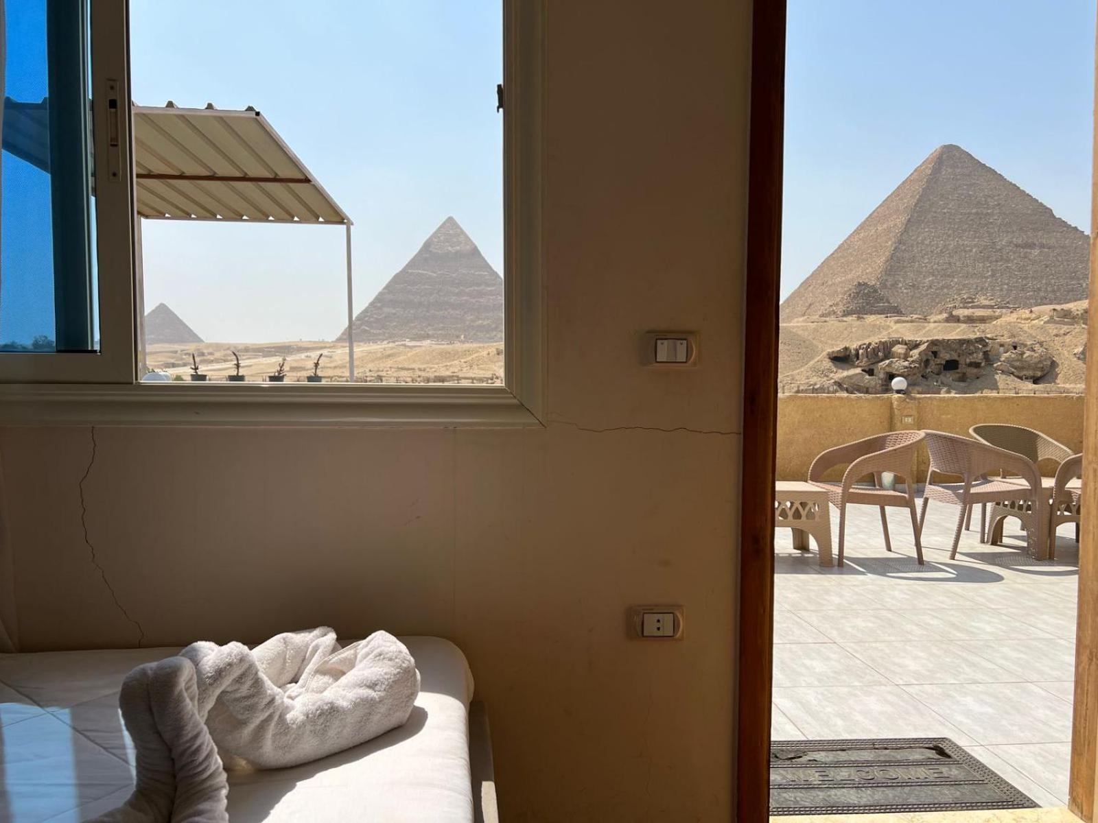 Отель Tamara Pyramids View Kafrat al Jabal Экстерьер фото