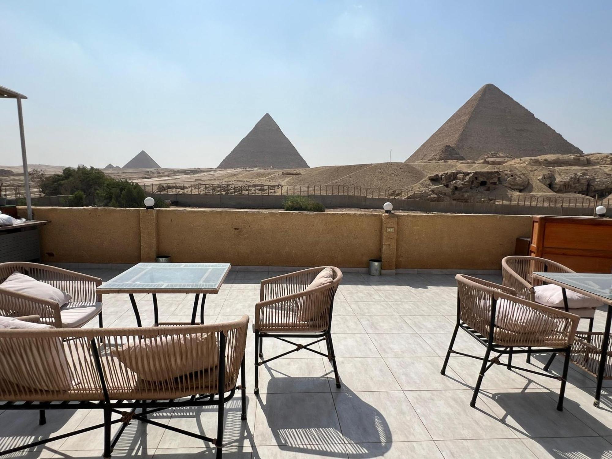 Отель Tamara Pyramids View Kafrat al Jabal Экстерьер фото