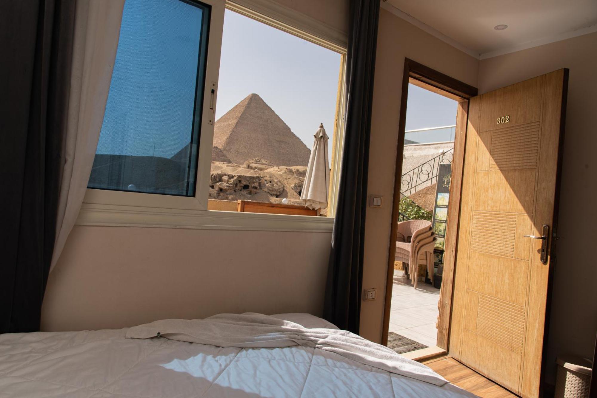 Отель Tamara Pyramids View Kafrat al Jabal Экстерьер фото